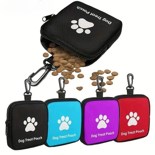 Dog treat bag portable - dog,